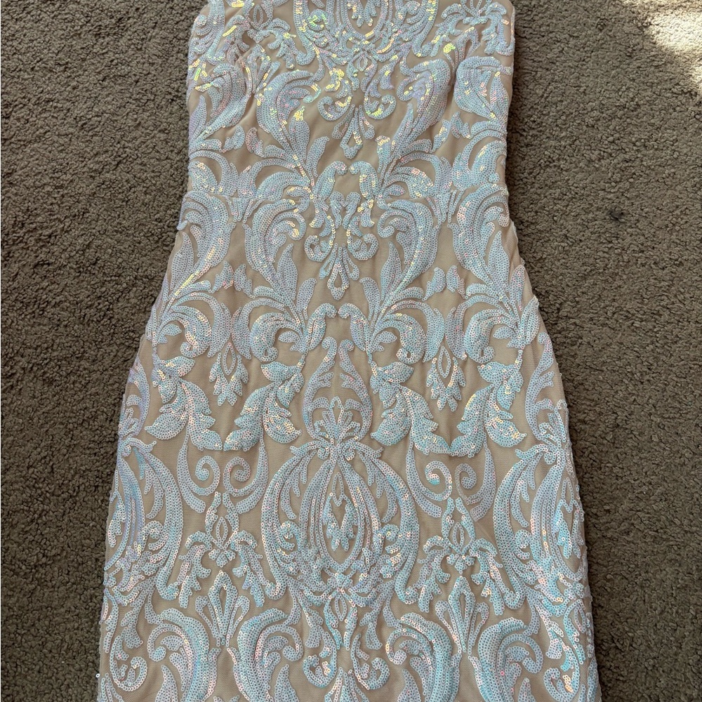 Elegant Sequin Embellished Dress